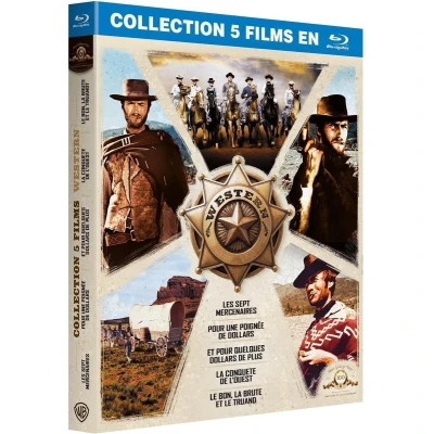 Afbeelding van MGM100 5 Western Films (Blu ray) (Geen NL Ondertiteling)