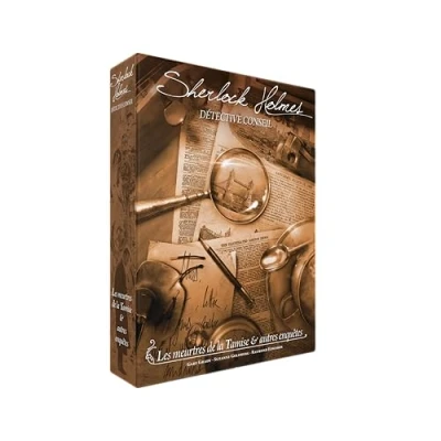 Image de Jeu de société Sherlock Holmes Détective Conseil Les meurtres la Tamise et Autres Enquêtes Asmodée