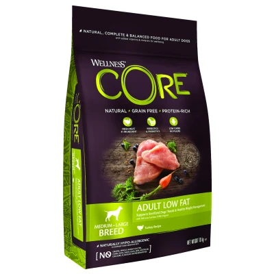 Afbeelding van Wellness Core Grain Free Dog Healty Weight Kalkoen Hondenvoer 10 kg