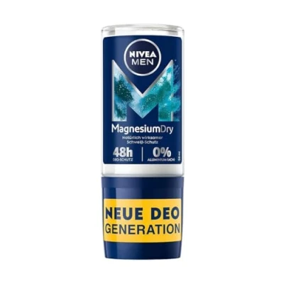 Afbeelding van 6x Nivea Men Deo roll on 48h Magnesium Dry 50 ml