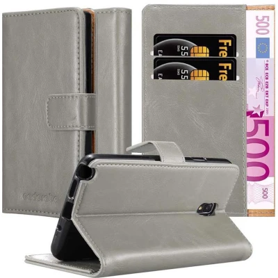 Afbeelding van Cadorabo Hoesje geschikt voor Samsung Galaxy NOTE 3 NEO in CAPPUCCINO BRUIN Beschermhoes met magnetische sluiting, standfunctie en kaartvakje Book Case Cover Etui