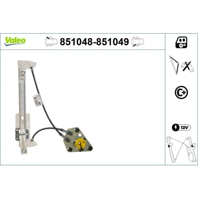 Afbeelding van Valeo Raammechanisme 851048