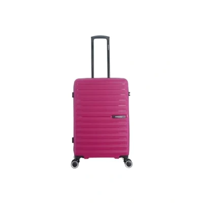 Afbeelding van Saxoline Fiesta Harde Koffer / Trolley Reiskoffer (Medium) Fuchsia