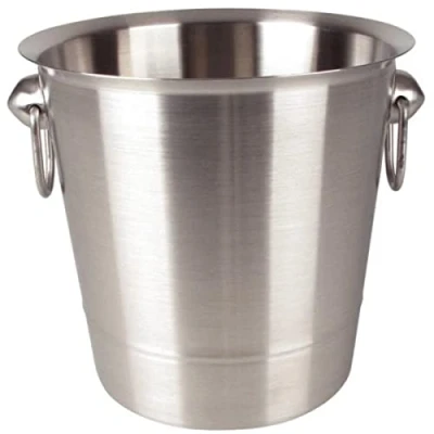 Afbeelding van Olympia geborsteld RVS wijn en champagnekoeler 19cm