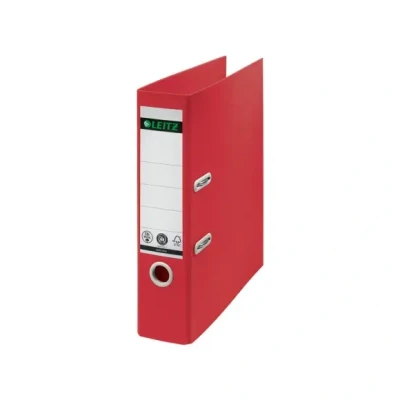 Afbeelding van Leitz Recycle 180 ordner, rug van 8 cm, rood ordner