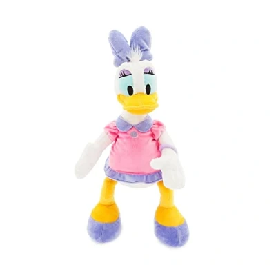 Afbeelding van Disney Pluche dier voor kinderen, Daisy Duck, middelgroot, 33 cm, knuffelig figuur met zacht gevoel en geborduurde details, geschikt vanaf de geboorte