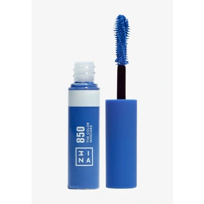 Afbeelding van 3ina THE Color Mascara (MINI) Mascara, Dames, Maat: 5.5 ml, 850 blue