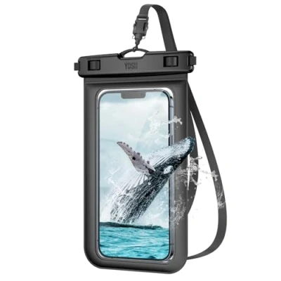 Afbeelding van YOSH Waterdichte Mobiele Telefoon Case 6,8 inch Onderwater Telefoonhoes Waterdicht Zwemmen voor iPhone 13 12 11 Pro XS Max XR X 8 7, Samsung A73 S22 S21 S20 LG Huawei etc