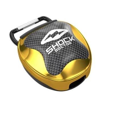 Afbeelding van Shock Doctor Mouthguard Case Chrome Color Gold