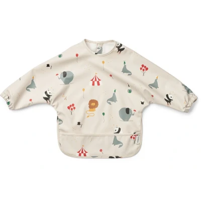 Afbeelding van Liewood Merle Printed CAPE BIB Unisex Overige accessoires voor kinderen, Maat: One Size, Circus/sandy