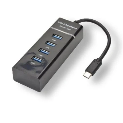 Image de MCL Samar USB 3.0 Type C vers Concentrateur (hub) 4 x SuperSpeed de bureau