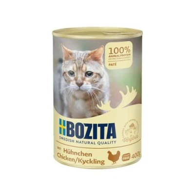 Afbeelding van Bozita 6 x 410 g Nat Kattenvoer Kip