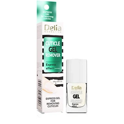 Afbeelding van Delia Cosmetics nagelriemontwarmers, gelformule, wasverzachter met aloë vera en vitamine A &amp; F, maakt snel droge nagelriemen glad 11 ml
