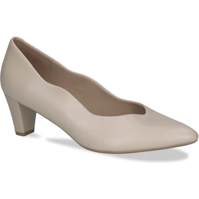 Afbeelding van Caprice Klassieke pumps, Dames, Maat: 40.5, Cream perlato Schoenen