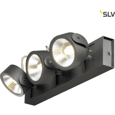 Afbeelding van SLV 1000131 LED plafondlamp 47 W Zwart