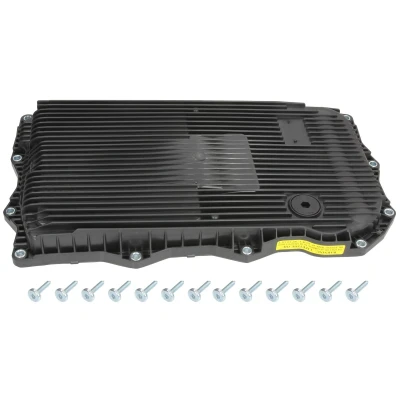 Afbeelding van MAHLE ORIGINAL HX 184KIT Oliekuip, automaat Met pakking filter BMW: 3 Touring, 1 Hatchback, 5 Saloon, LAND ROVER: Range Rover Sport