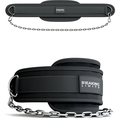 Afbeelding van Breaking Limits Dip Belt Riem/Gordel Gewicht Riem Fitness, Crossfit &amp; Calisthenics