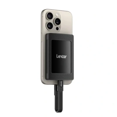 Image de Disque SSD Externe Lexar SL500 avec étui magnétique 1 To Noir