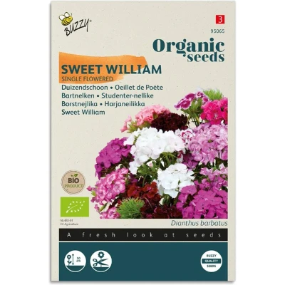 Afbeelding van Zaden dianthus enkel gemengd 1 gram Tuinplus