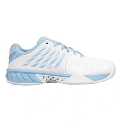 Afbeelding van K SWISS Tennisschoenen voor alle ondergronden, Dames, Maat: 40, White dutch canal green Mesh