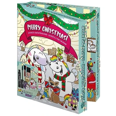 Afbeelding van KTN Dr. Neuberger Pummel &amp; Friends Beauty adventskalender gevuld met cosmetica, make up en verzorging
