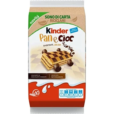 Afbeelding van Ferrero panecioc Chocoladekoekjesrepen voor kinderen, 290 g, 6 stuks
