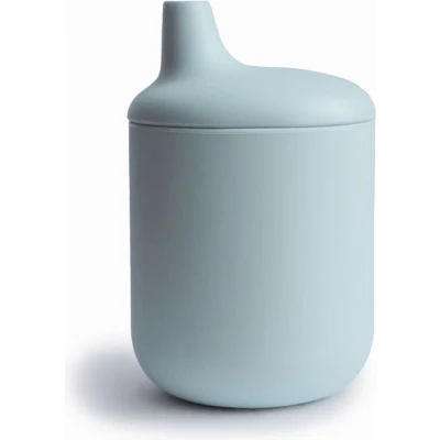 Afbeelding van Mushie siliconen tuitbeker powder blue