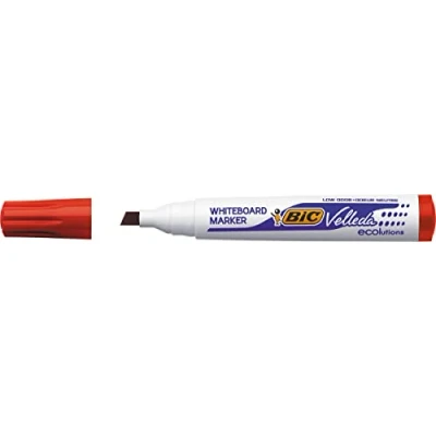 Afbeelding van Bic whiteboardmarker 1751 rood 12 stuks