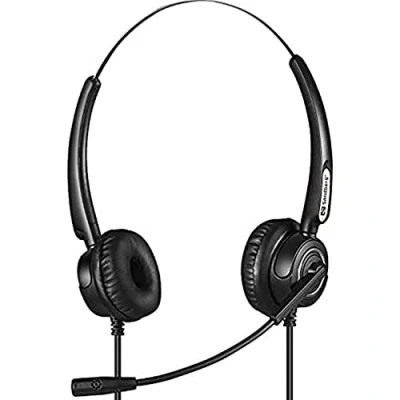 Afbeelding van Sandberg 126 30 hoofdtelefoon/headset Bedraad Hoofdband Kantoor/callcenter USB Type A Zwart