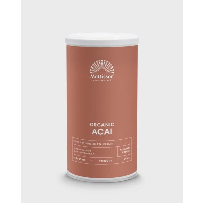 Afbeelding van Mattisson Biologische Acai poeder 125 g