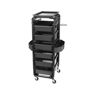 Afbeelding van Sinelco Werkwagen Control Zwart Haibu by Kapperskorting.com
