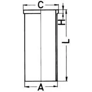 Afbeelding van Kolbenschmidt Cilinderbus/voering O ring 89501110