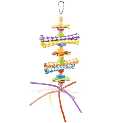 Afbeelding van Duvo+ Kleurrijke Hanger Met Plastieke Speeltjes Meerkleurig 29,2x17,8x6,4cm