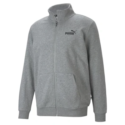Afbeelding van Puma Track Jacket Sweater met rits, Heren, Maat: Medium, Medium gray heather