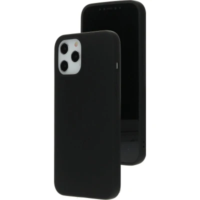 Afbeelding van Mobiparts Silicone Cover Apple iPhone 12 Pro Max Black