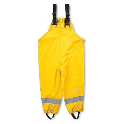 Afbeelding van Sterntaler regenbroek, ongevoerd, uniseks, kinderen, Geel.