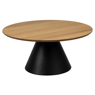 Afbeelding van Salontafel Skagen Naturel Ø85x40cm MDF Giga Living