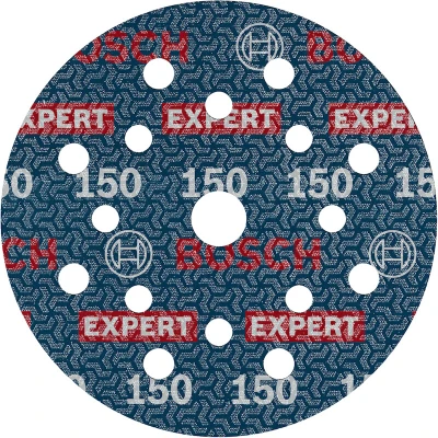 Afbeelding van BOSCH 2608902419 EXPERT schuurschijf O780 met film onderlaag, 125 mm, korrel 150