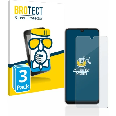 Afbeelding van BROTECT Screenprotector voor Samsung Galaxy A33 5G Folie Beschermfolie Beschermglas matte (3 Stuks)