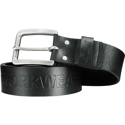 Afbeelding van Snickers 9034 Leren Riem Zwart S