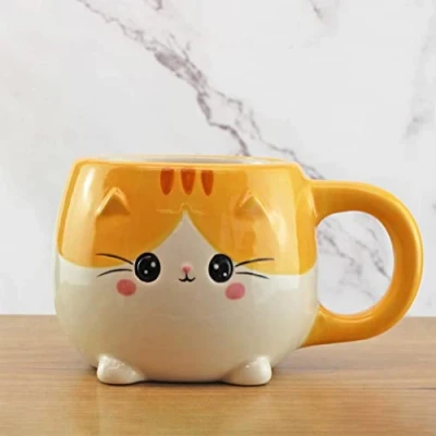 Afbeelding van Pet Friends koffiemok De schaduwrijke &amp; theebeker in groot Leuke Grote mok ca. 350 ml Cadeau voor verjaardag, eerste schooldag, Kerstmis, Valentijnsdag
