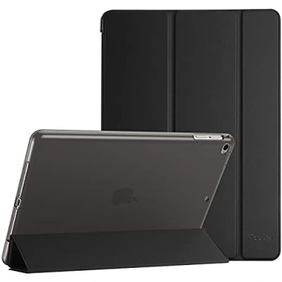 Afbeelding van ProCase Zachte TPU hoes voor iPad 9,7 inch 6e generatie 2018/5e 2017/iPad Air 1/2 Model A1822 A1823 A1893 A1474 A1475 zwart