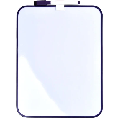 Afbeelding van Whiteboard Desq 21.5x28cm + marker paars profiel