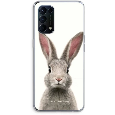Afbeelding van Case Company® hoesje geschikt voor Oppo Find X3 Lite Daisy Soft Cover Telefoonhoesje Bescherming aan alle Kanten en Schermrand