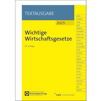 Afbeelding van Wichtige Wirtschaftsgesetze