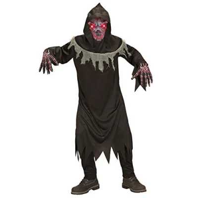 Afbeelding van WIDMANN Demonische monster outfit voor kinderen 128 (5 7 jaar)