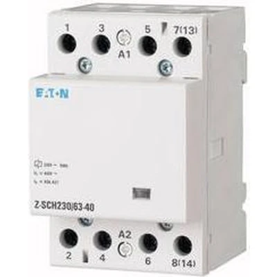 Afbeelding van Eaton Z SCH230/63 04 Installatiezekeringautomaat Nominale spanning: 230 V, 240 V Schakelstroom (max.): 63 A 4x NC 1 stuk(s)