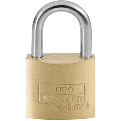 Afbeelding van Burg Wächter 3041 Hangslot 25.00 mm Verschillend sluitend Messing Sleutelslot
