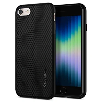Afbeelding van Spigen Liquid Air Armor Case Black Apple iPhone 8/SE 2020/SE 2022