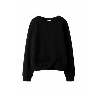 Afbeelding van NAME IT NKFORLIA LS SHORT NREG SWEAT BRU Meisjes Sweaters